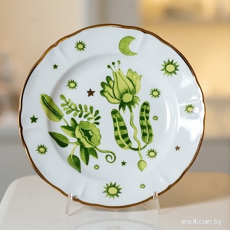 Тарелка обеденная Bitossi Fabula FTB01070 (райский сад)