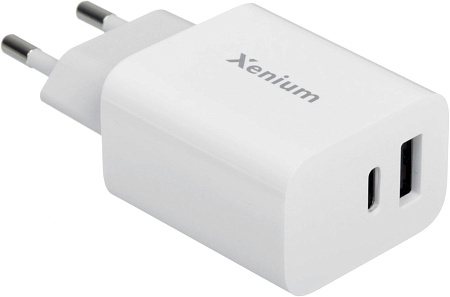 Сетевое зарядное Xenium X302 (белый)