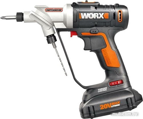 Шуруповерт Worx WX176.2 (с 1-им АКБ, кейс)