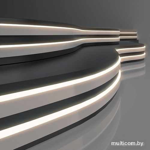 Гибкий неон Elektrostandard 24V 10W 120Led 2835 IP65, дневной белый a056259