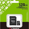Карта памяти Kingston Canvas Select Plus microSDXC 128GB SDCS3/128GB (с адаптером)