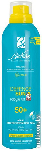 Спрей солнцезащитный BioNike Для детей Defence Sun Baby&Kid Spray 50+ 200 мл
