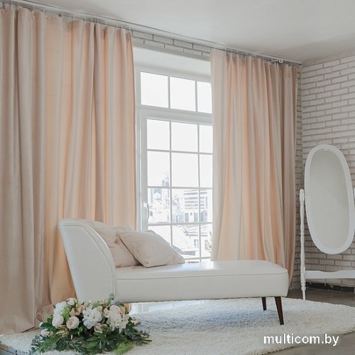 Штора Этель Ренессанс 9330262 2.65x2.7 (белое золото, 1 шт)