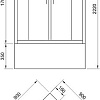 Душевая кабина Royal Bath RB90CK5-BT-CH 90x90