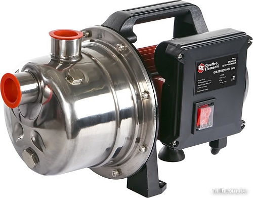 Садовый насос Quattro Elementi Giardino 1001 Inox