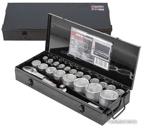 Набор трещотка с головками ForceKraft FK-68263-5 (26 предметов)
