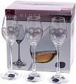 Набор рюмок Bohemia Crystal Viola 40729/Q9044/60