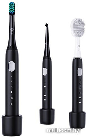 Электрическая зубная щетка Infly Sonic Electric Toothbrush P20C (3 насадки, черный)