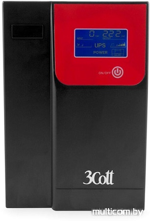 Источник бесперебойного питания 3Cott ProPower 3C-3000-MCSE