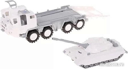 Нордпласт Военный тягач Арктика с танком 288