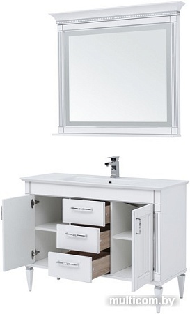 Aquanet Комплект мебели для ванной комнаты Селена с зеркалом 120 233127