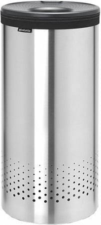 Бак Brabantia 103469 (стальной матовый, крышка темно-серая пластиковая)