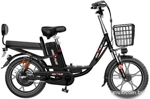 Электровелосипед AVM.Plus E-ALFA 20 Pro (черный)