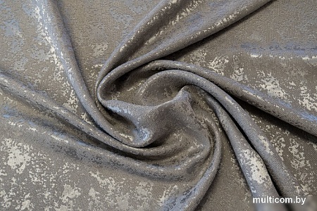 Комплект штор Decoretto Штукатурка серое небо ШСН-K9 3x2.7 м (серый/голубой, 2 шт)