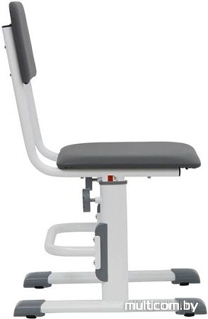 Стул Polini Kids City/Smart S (белый/серый)