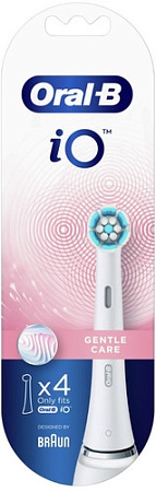Сменная насадка Oral-B iO Gentle Care (4 шт, белый)
