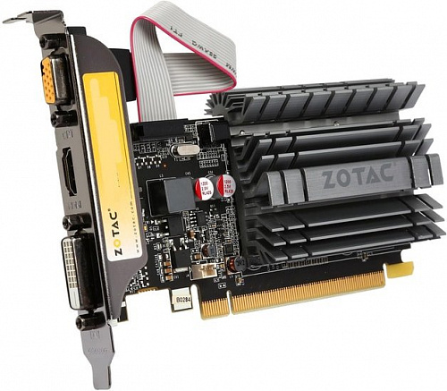 Видеокарта ZOTAC GeForce GT 730 2GB DDR3 Zone Edition ZT-71113-20L