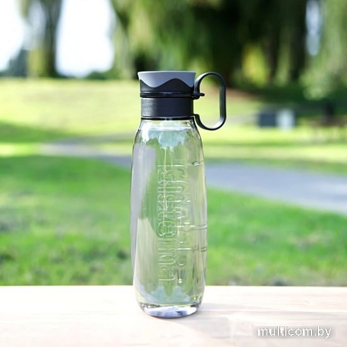 Бутылка для воды Sistema 665 (черный)