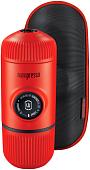 Ручная кофеварка WACACO Nanopresso Lava Red + Case