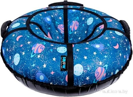 Тюбинг Hubster Люкс Pro S 110 см (сатурн синий)