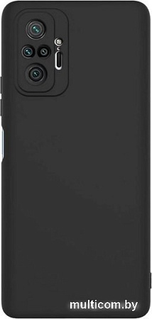 Чехол для телефона Case Cheap Liquid для Xiaomi Redmi Note 10 Pro (черный)