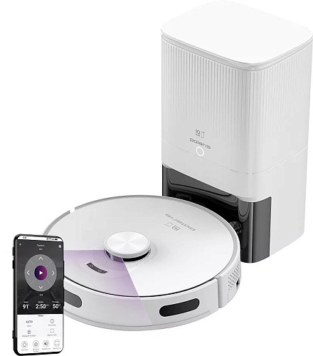 Робот-пылесос Polaris PVCRDC G2 5002 Wi-Fi IQ Home (белый)
