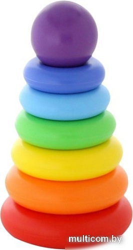 Пирамидка Полесье Колечко-шар (8 элементов)