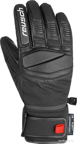 Горнолыжные перчатки Reusch Mastery 6001120-7701 (р-р 10.5, черный/белый)