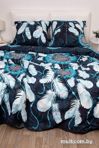 Постельное белье Миланика Талисман Евро (бязь)