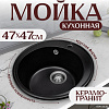 Кухонная мойка Saniteco Nova (оникс)