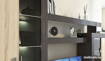 Стенка Империал Марк (венге-дуб сонома)