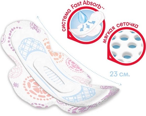 Прокладки гигиенические Kotex Ultra Normal ультратонкие с крылышками поверхность сеточка (40 шт)