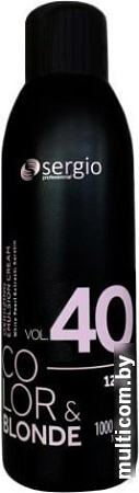 Окислитель Sergio Professional Color&Blonde 40 Vol. (12%) 1 л
