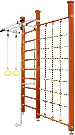 Детский спортивный комплекс Kampfer Winner Ceiling (стандарт, вишневый/белый антик)