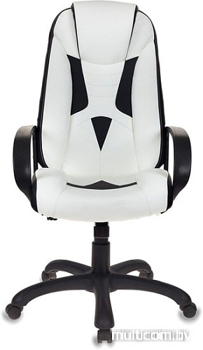 Кресло Бюрократ VIKING-8/WH+BLACK (белый/черный)
