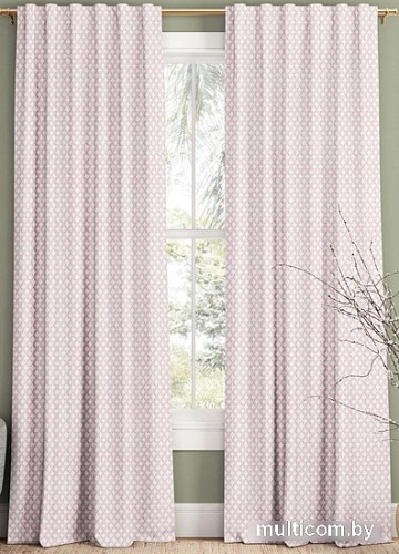 Комплект штор Pasionaria Хинди 340x240 (2 шт, розовый)