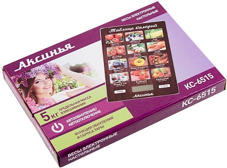 Кухонные весы Аксинья КС-6515