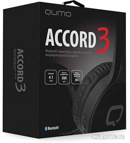 Наушники QUMO Accord 3 (черный)