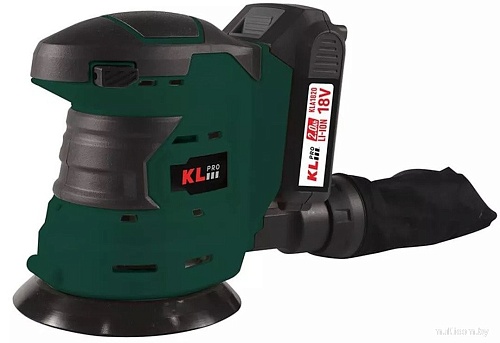 Эксцентриковая шлифмашина KLPRO KLEZ18-50 (с 2-мя АКБ)