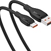 Кабель Baseus Pudding Series USB Type-A - USB Type-C (2 м, черный)