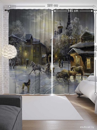 JoyArty Зима в городе p_15096