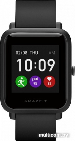 Умные часы Amazfit Bip S Lite (черный)