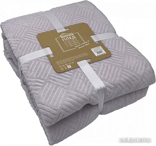 Плед Belezza Carre 200x220 (розовый)
