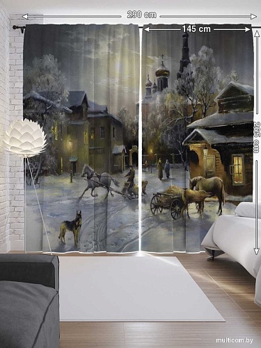 JoyArty Зима в городе p_15096