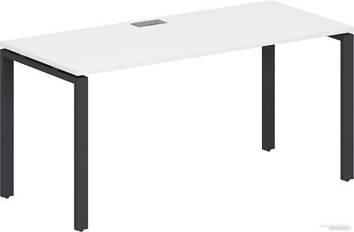 Стол Norden 160x80x75 SG.209.WH.63.AN (антрацит/белый)