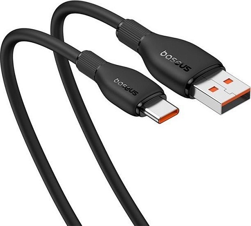 Кабель Baseus Pudding Series USB Type-A - USB Type-C (2 м, черный)
