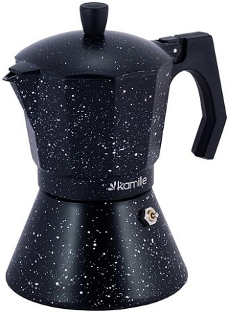 Гейзерная кофеварка Kamille KM 2512MR