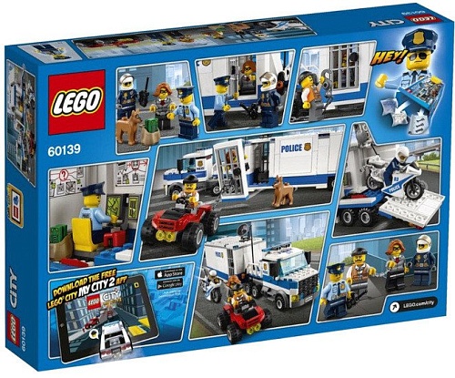 Конструктор LEGO City 60139 Мобильный командный центр