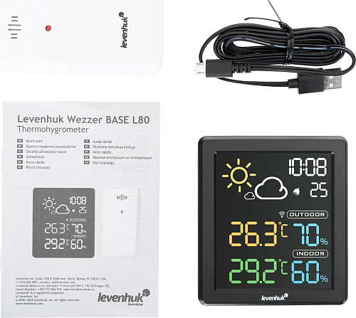 Термогигрометр Levenhuk Wezzer BASE L80 78890