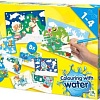 Набор для рисования SES Creative My First Мои первые раскраски водой Прячущиеся животные 14459